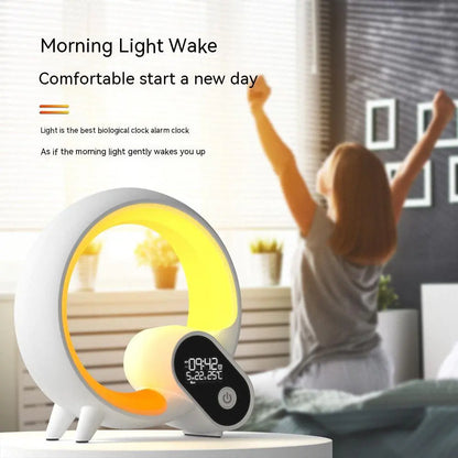 Sunrise Symphony Bluetooth Alarm Clock And Lamp